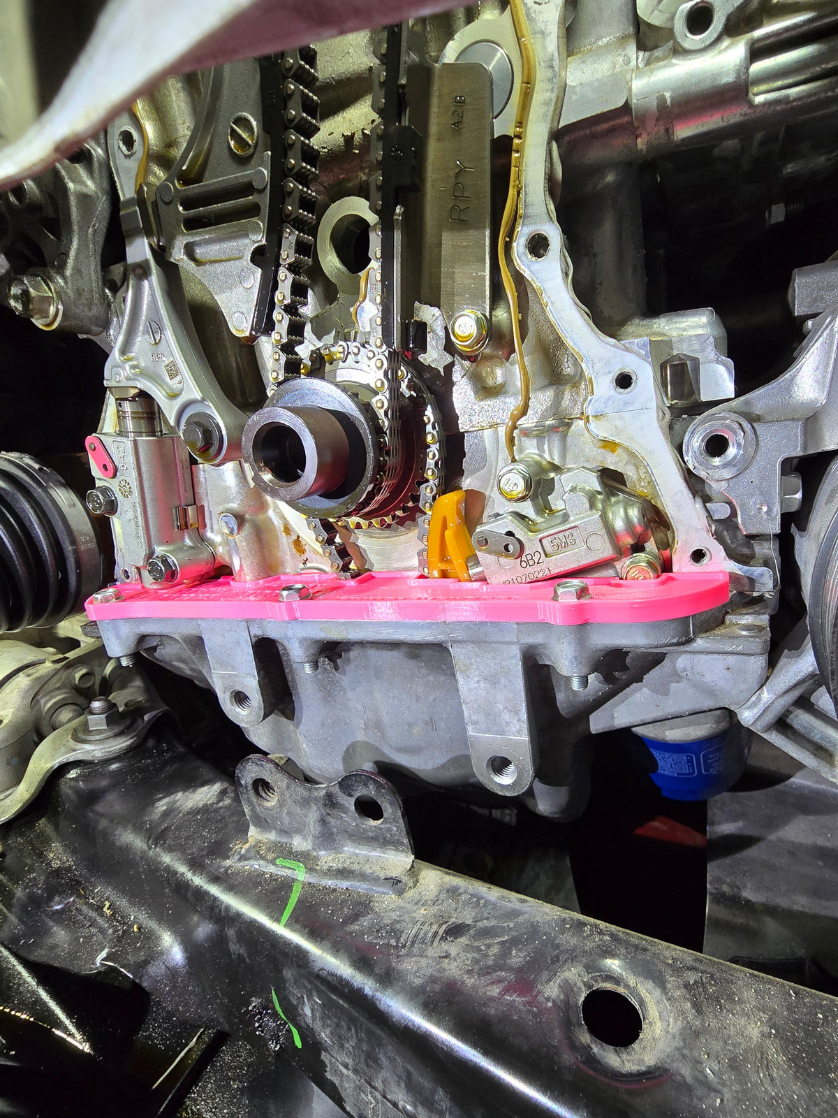 Oil Pan Cover Honda 2.0T - 3D Printed