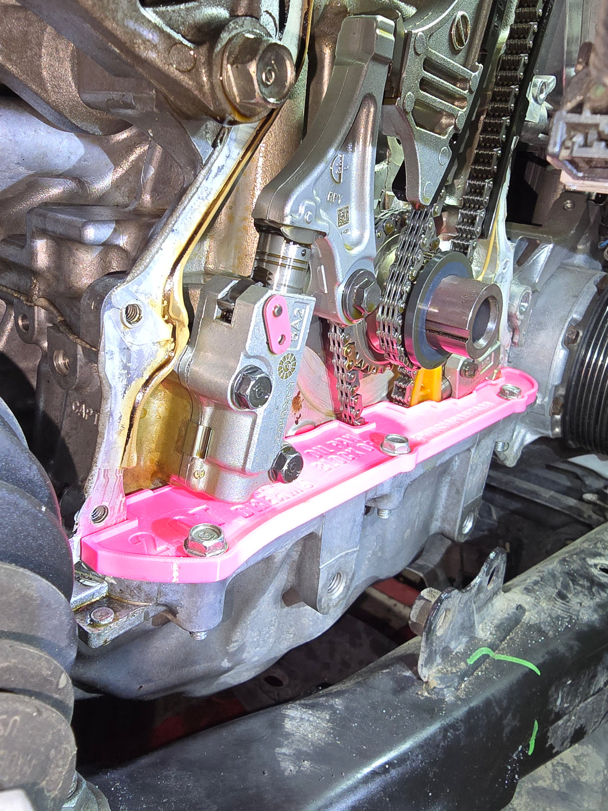 Oil Pan Cover Honda 2.0T - 3D Printed