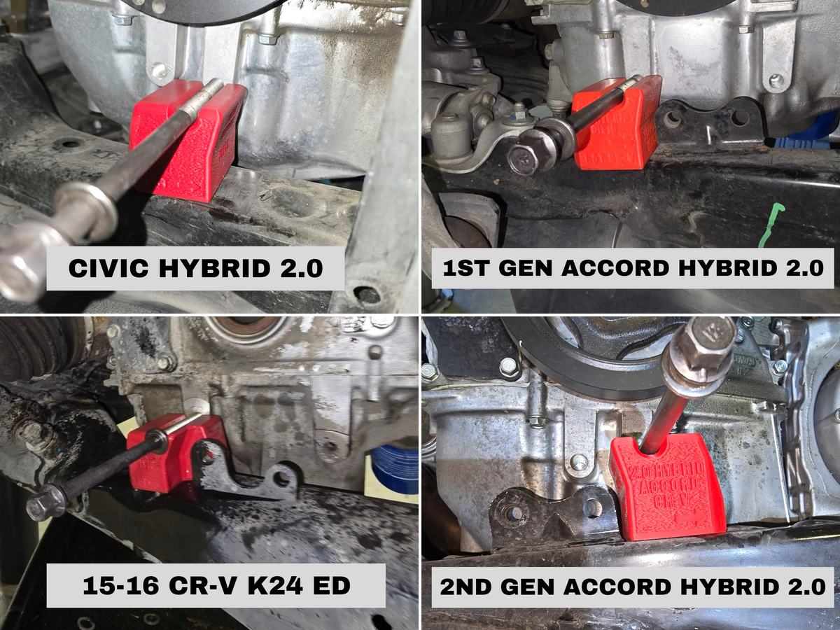 Honda Engine Support Blocks – 1.5T & 2.0L Hybrid